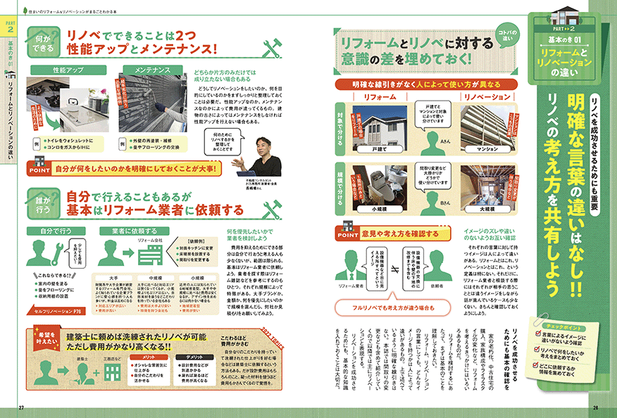 住まいのリフォーム＆リノベーションがまるごとわかる本